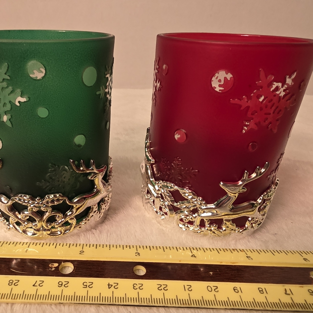 International Silversmiths Holiday Votive‎ Holder - Picture 4 of 16